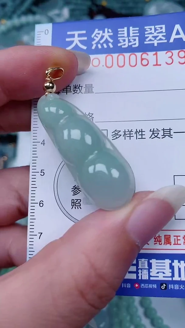 翡翠未镶嵌颈饰00006139
