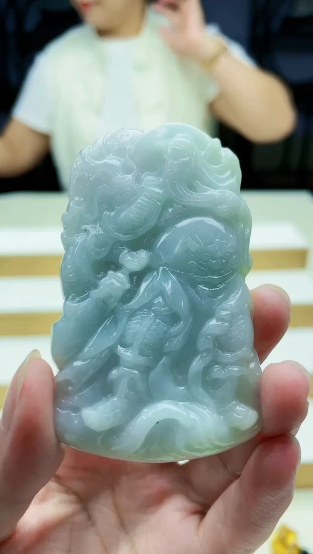 未镶嵌定制翡翠毛货09240181