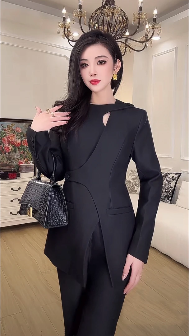 2542名媛风气质修身女裙套装两件套职业通勤高级感时尚套装裙女