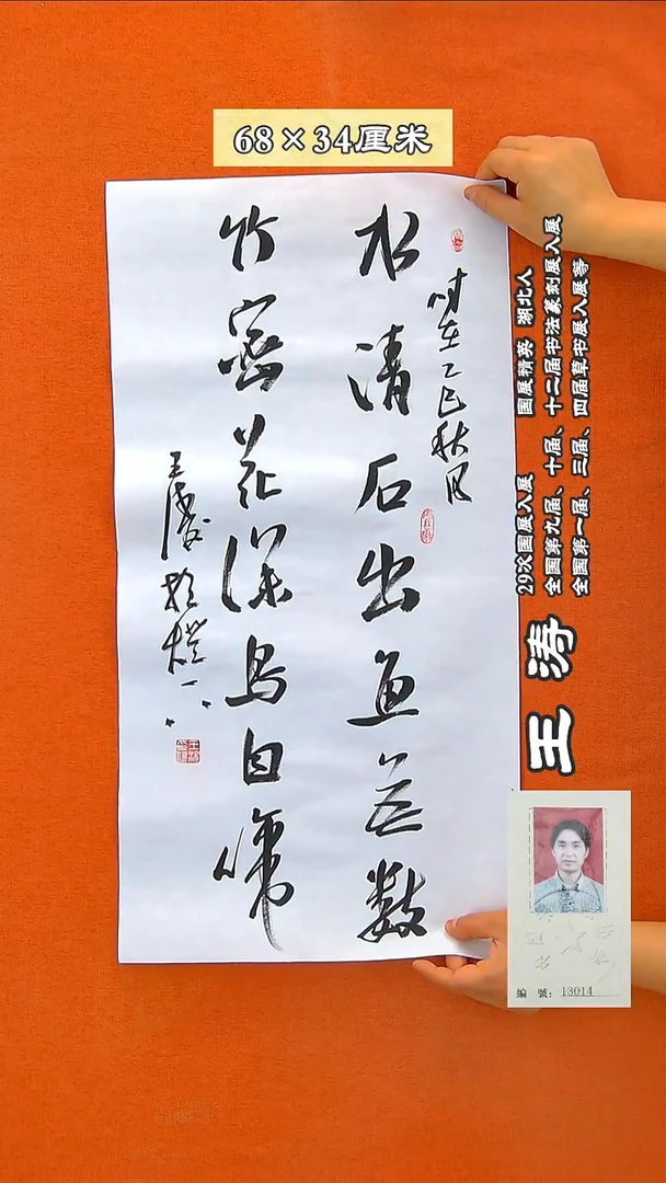 书法199R王涛书法作品