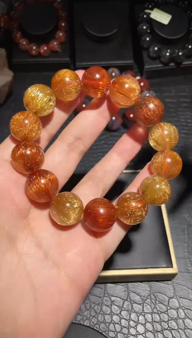 【闪购商品】水晶手链未镶嵌发晶单圈A17（多样性发其一）