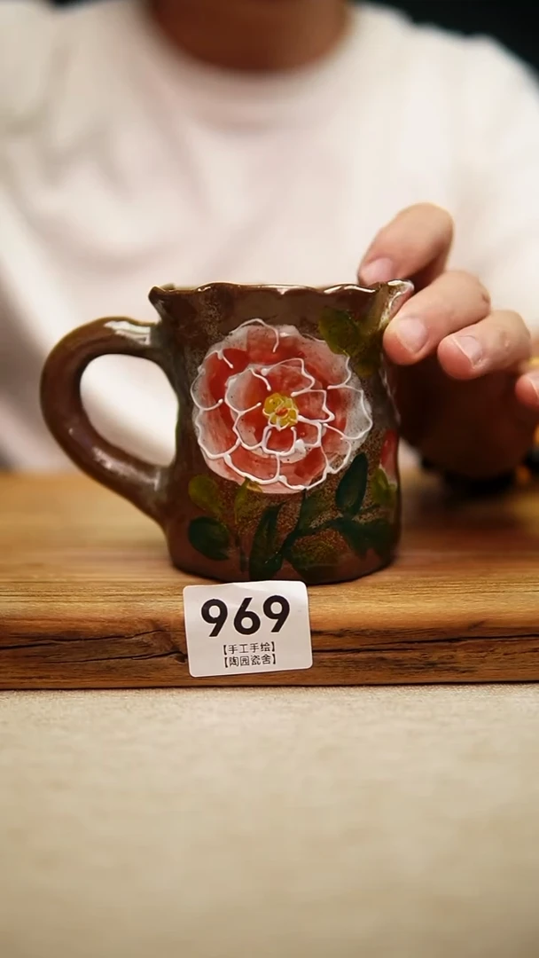 @@陶园瓷舍@@纯手工手绘@高温釉下彩