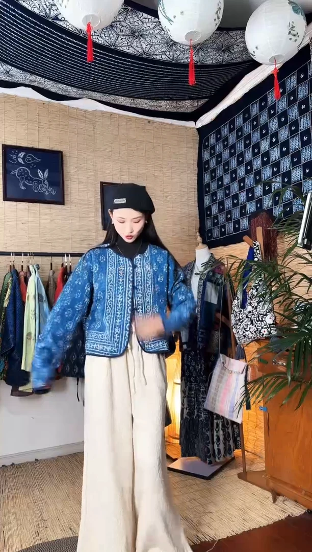 【闪购商品】设计师款蓝小香风外套