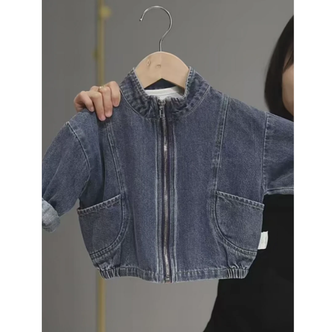 【水洗大口袋外套】婴儿衣服男童休闲外套秋冬小童韩版洋气上衣G25