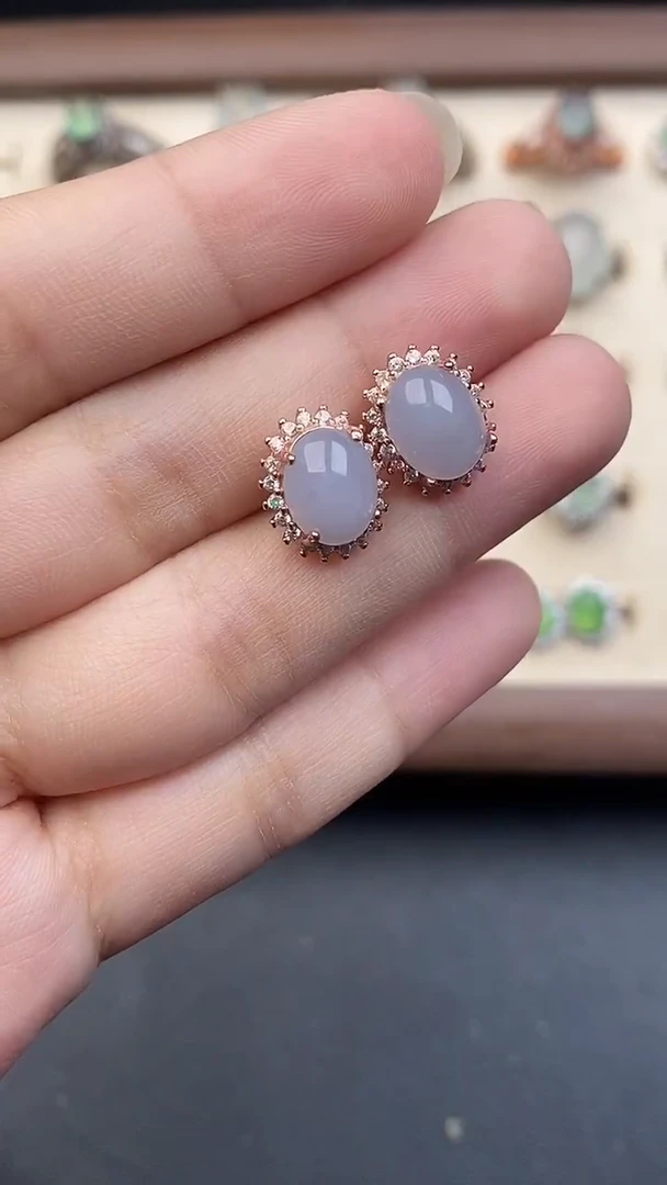 银S925镶嵌定制翡翠485858