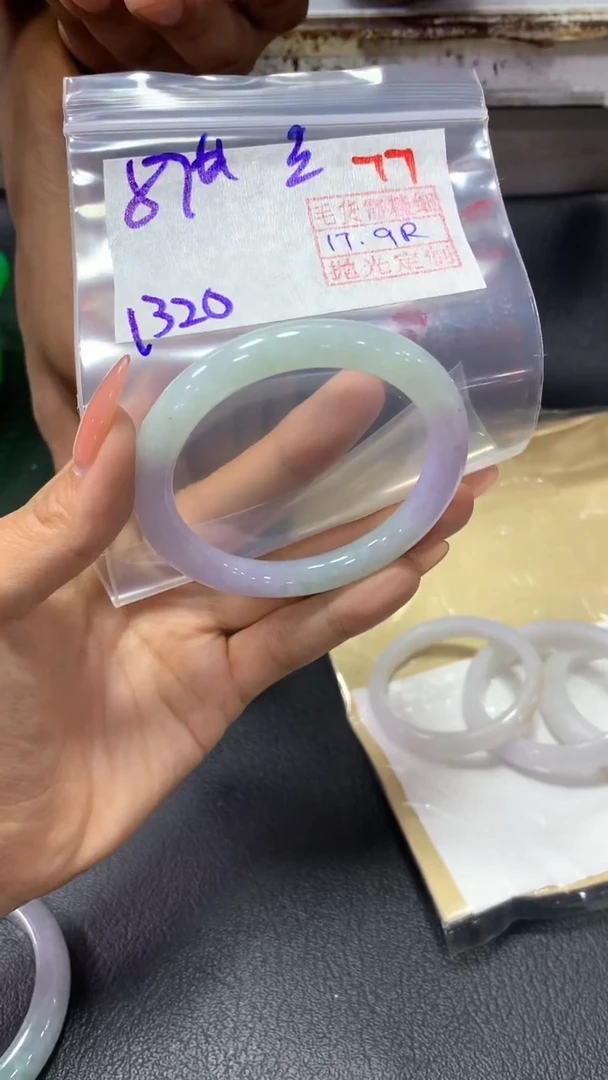 未镶嵌定制翡翠77毛货需精细抛光定制+多样性发1+1320