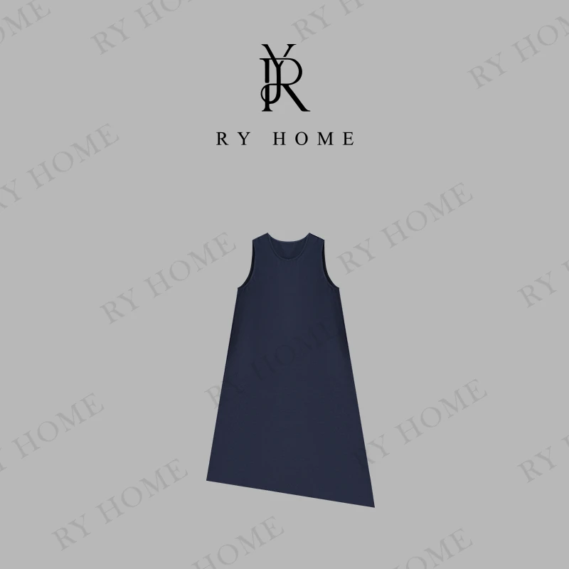 【容雨RYHOME】净版无袖背心连衣裙252L1391