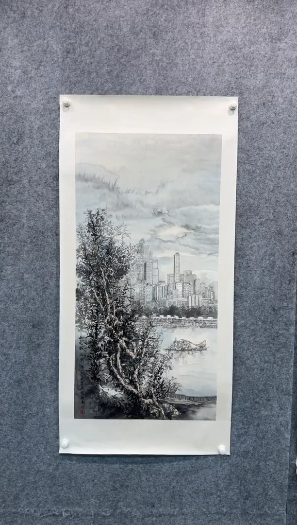 【闪购商品】国画pmb不二轩旗舰店国画QY4