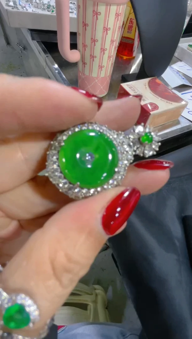 定制翡翠未镶嵌天然A货翡翠（多样性发货拍一件发件）