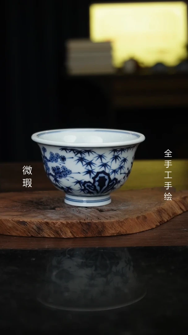 杯景德镇手工手绘陶瓷