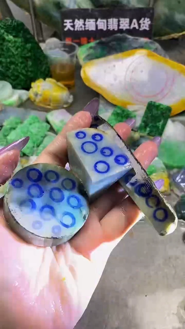 未镶嵌挂件翡翠天然缅甸翡翠A货879