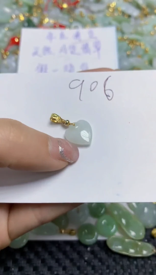 【闪购商品】翡翠颈饰合金天然A货翡翠