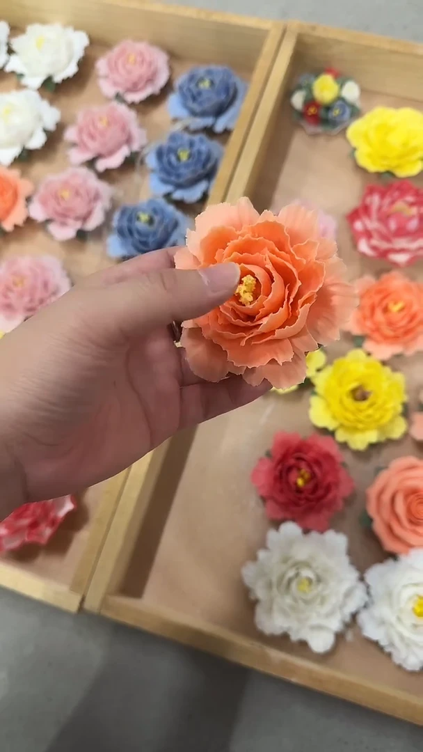 陶瓷陶瓷手捏花