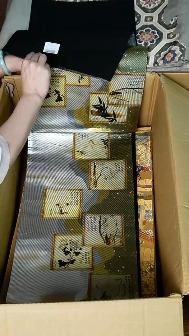 织绣101因箔底两通织螺钿