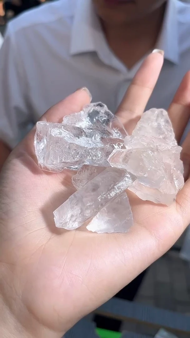 水晶珠宝半成品未镶嵌天然消磁石多样性发一200g