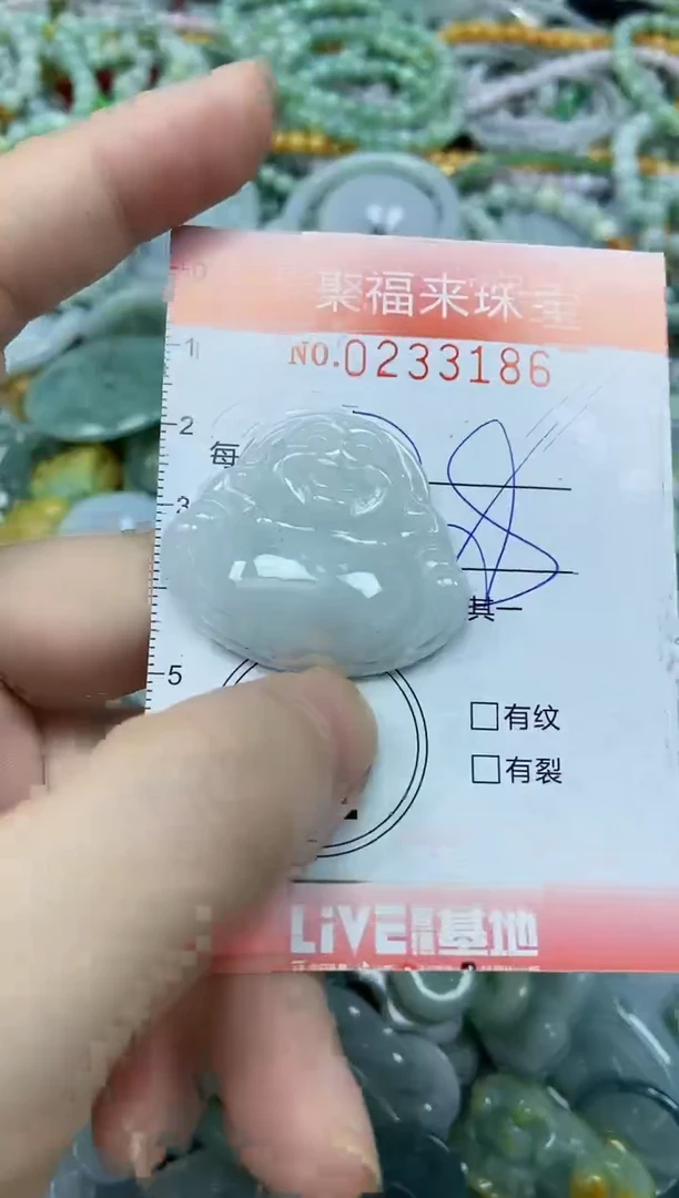 未镶嵌挂件翡翠闪购0233186