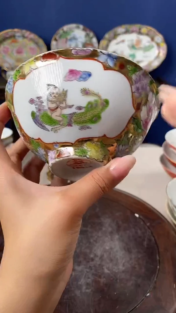 其他微瑕景德镇厂瓷摆件单件