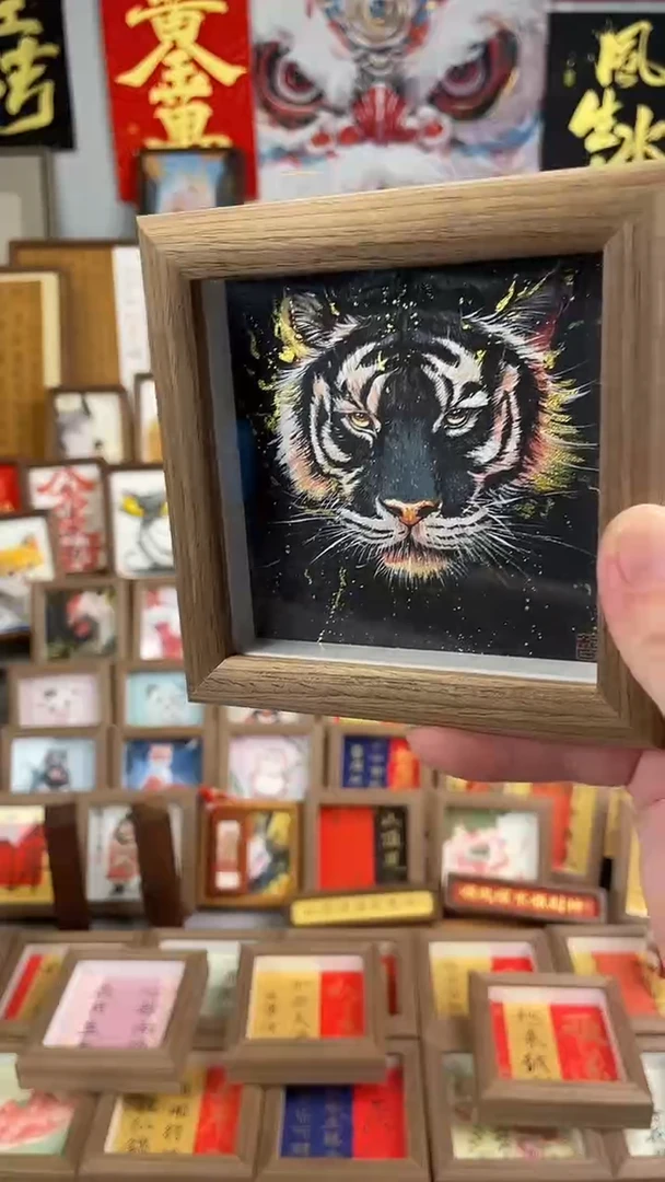 国画纯手绘书法绘画作品