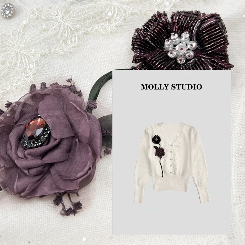 【玫瑰梦境】Molly 时尚气质简约 上衣 M2025513