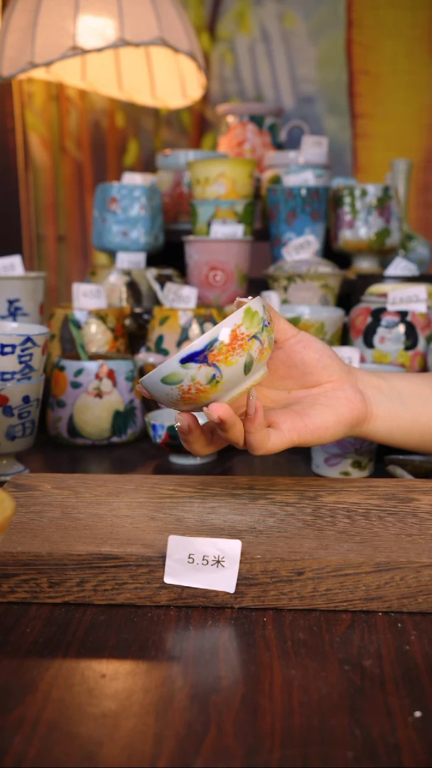 摆件泥垚手作 景德镇手工手绘器物