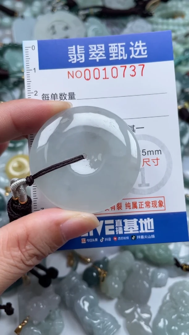 颈饰未镶嵌翡翠10737