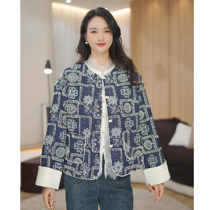 【墨云染】马克华菲女装新品气质时尚2025小香外套F51010A503