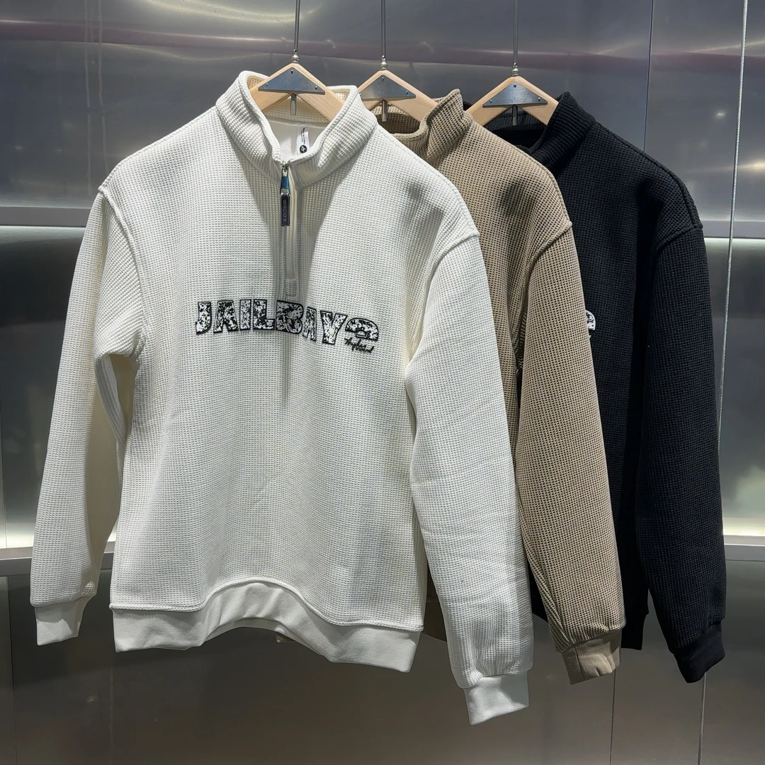 967加绒加厚高货卫衣男士休闲简约立领百搭时尚2021