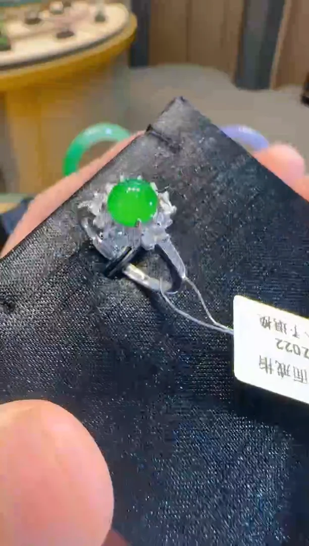 【闪购商品】翡翠戒指银S925镶嵌多样性发货一件