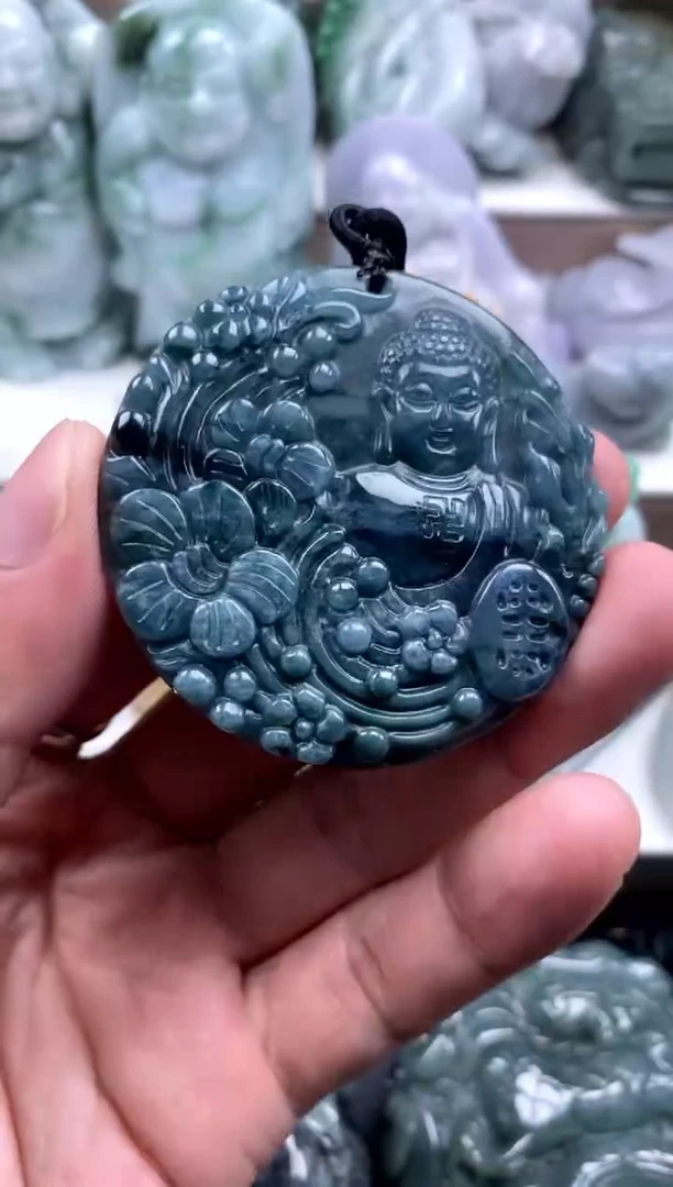吊坠(不含链)未镶嵌翡翠1