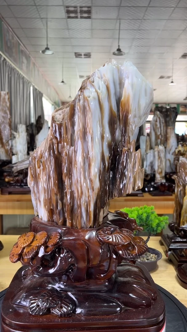 硅化玉珠宝奇石未镶嵌岁*1380