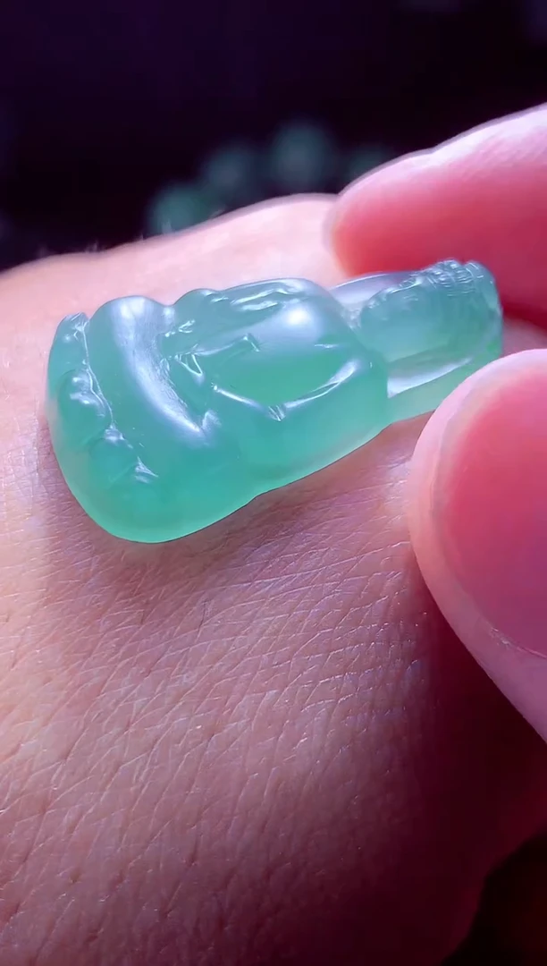 未镶嵌定制翡翠清*#翡翠毛货定制570491