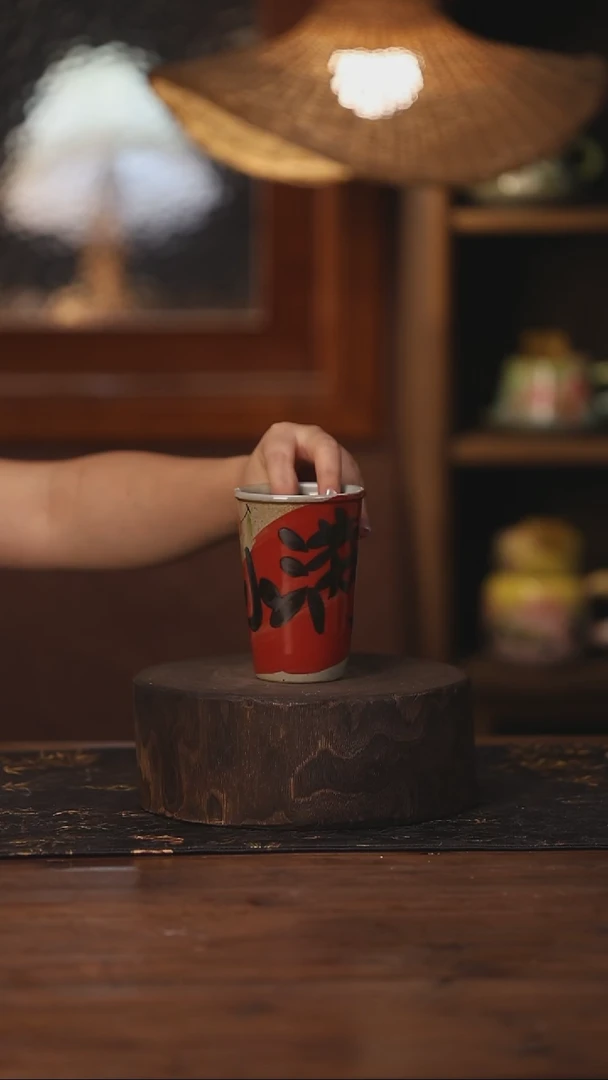 陶瓷景德镇高温釉下手绘陶瓷208