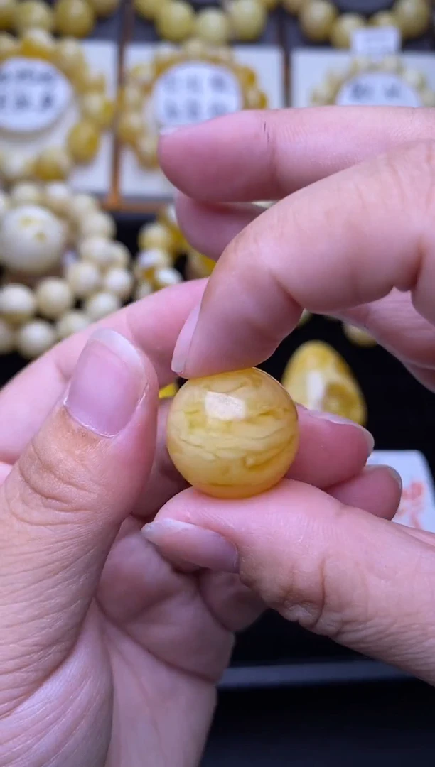 裸石琥珀未镶嵌大小姐珠宝严选61