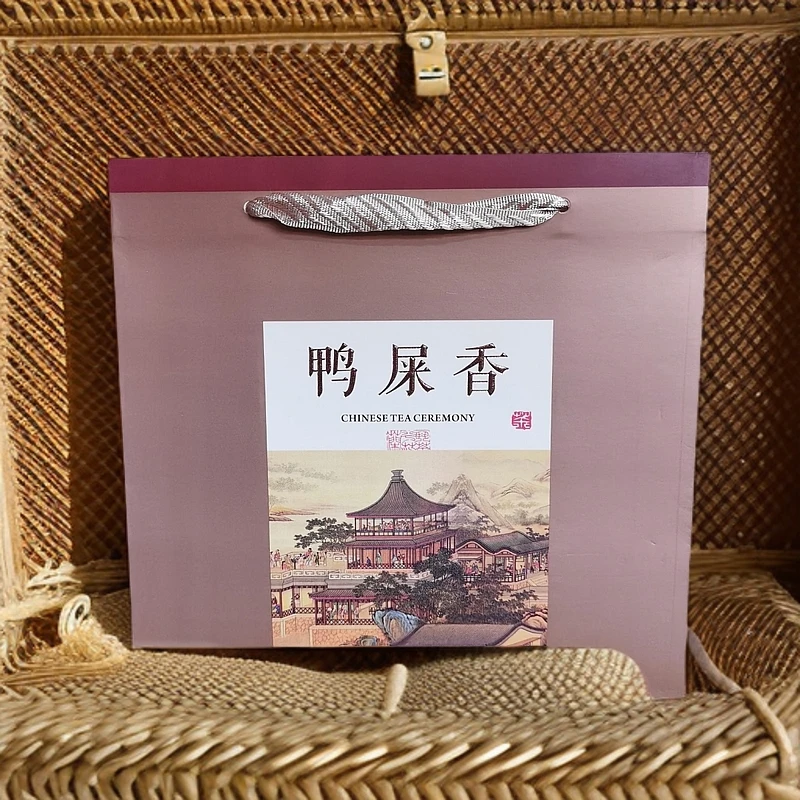 凤凰高山老丛雪片鸭屎香茶（奶香味）雪片茶特级清香礼盒装