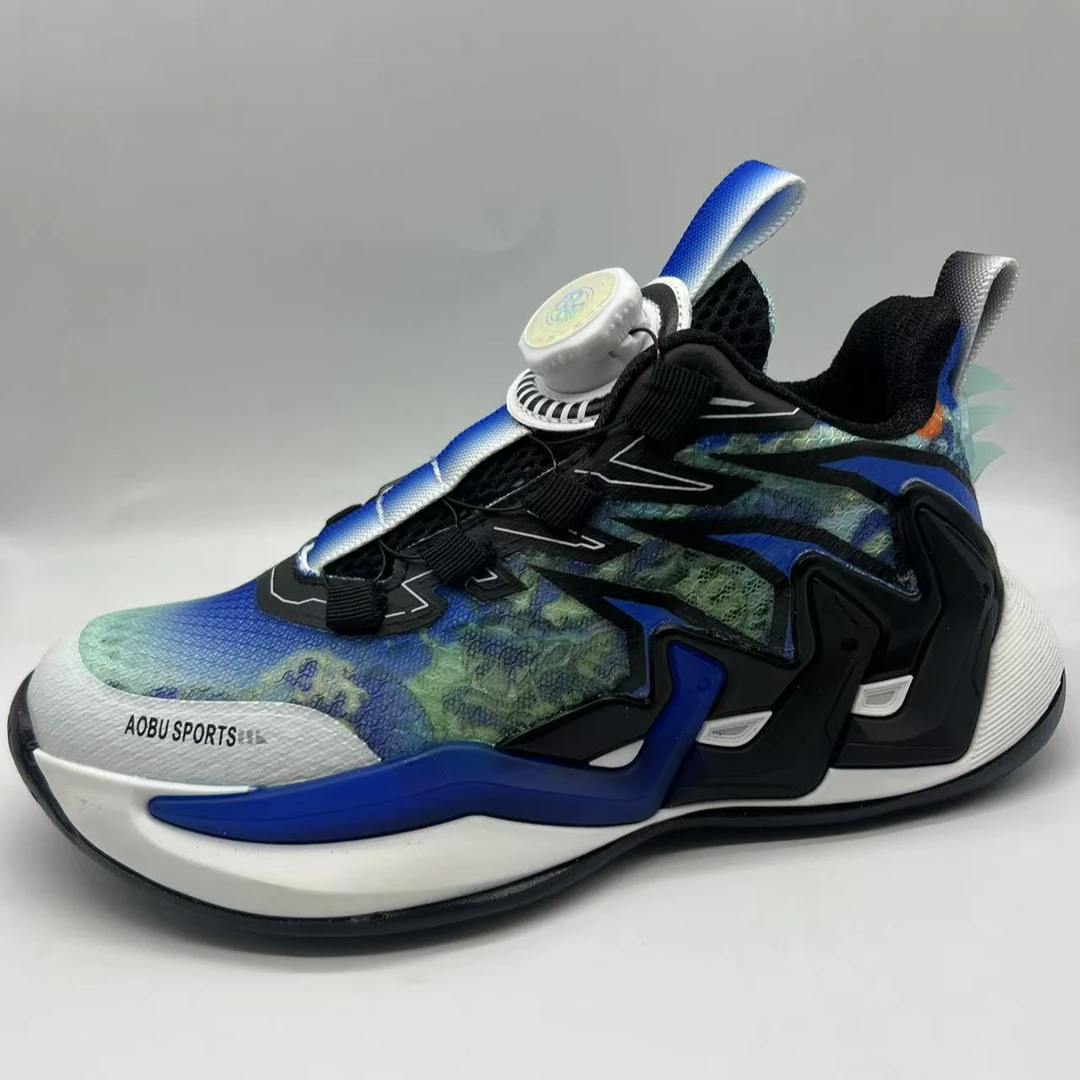 春夏季男童薄网舒服透气运动篮球鞋跑鞋（2755K-5）