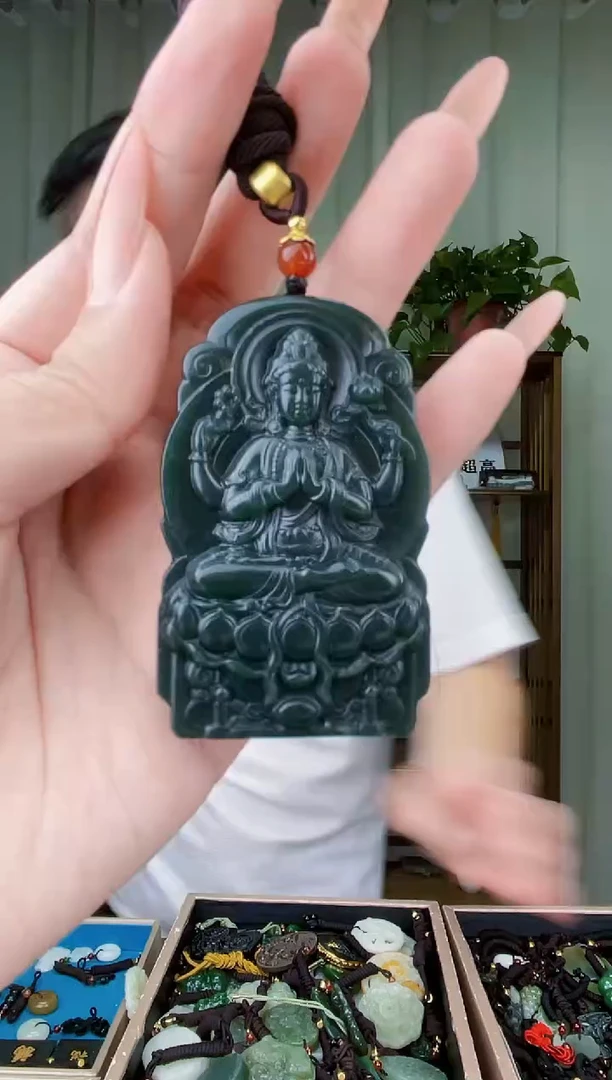 未镶嵌和田玉挂件拍一发一，多样性发货！
