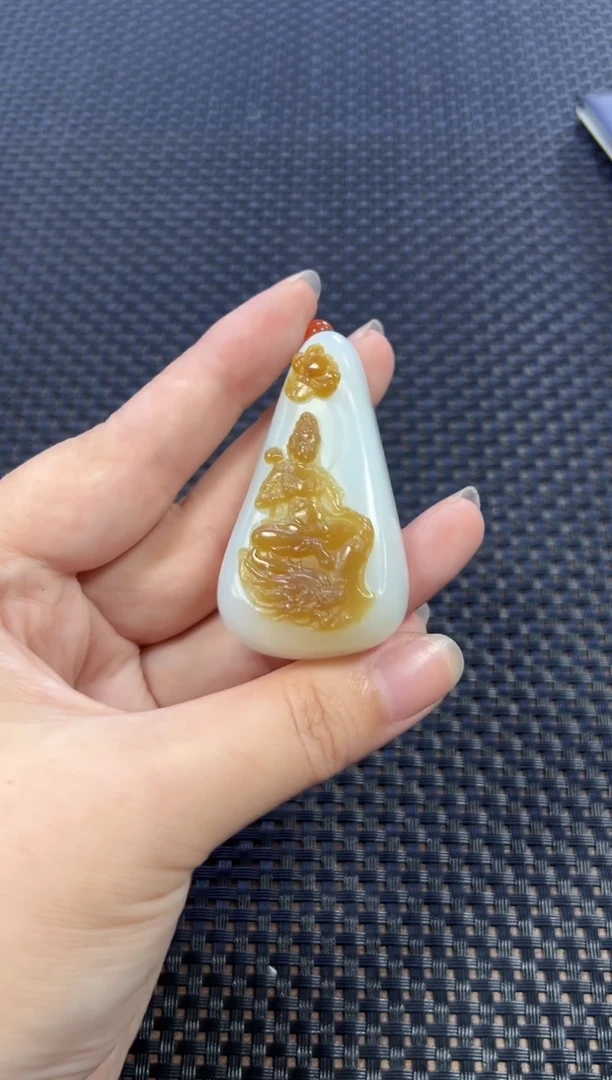 和田玉未镶嵌颈饰（多样性发一件）50