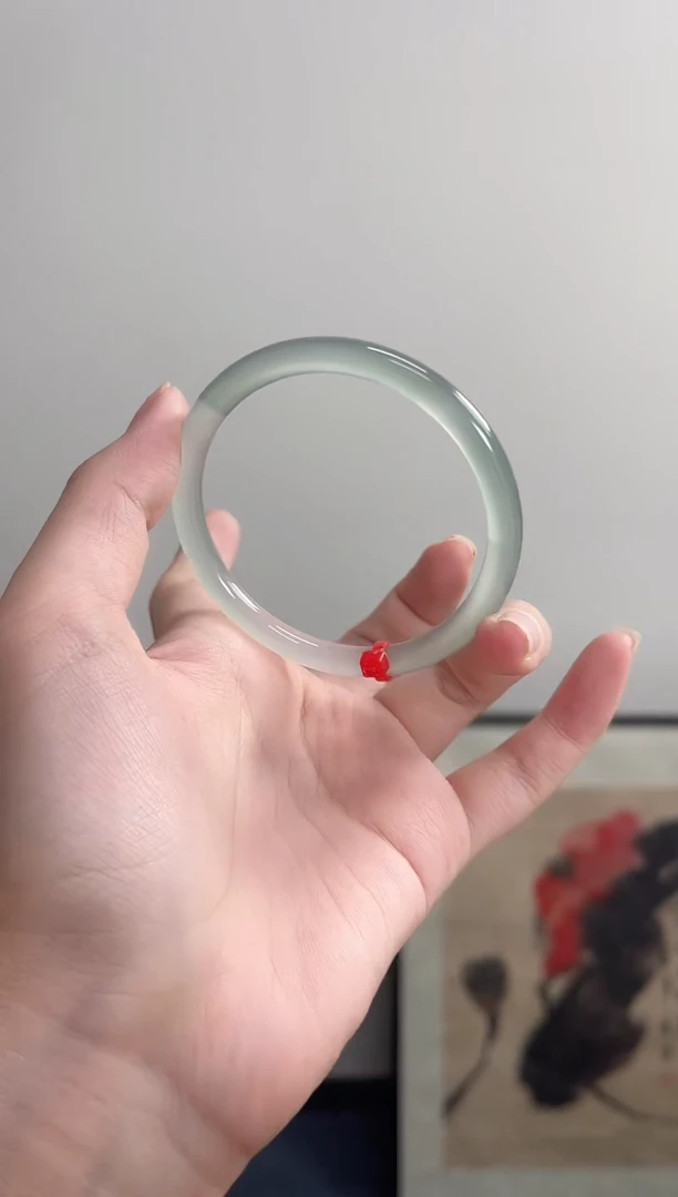 玛瑙/玉髓手镯未镶嵌56-57圈