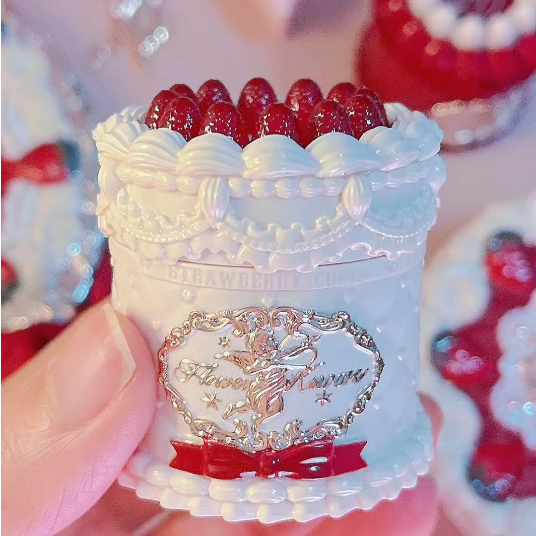 草莓丘比特系列蛋糕唇釉V03可颂包