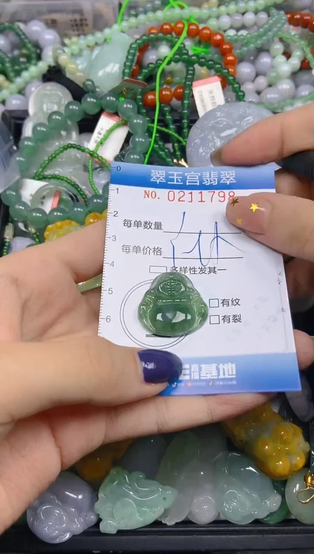 颈饰未镶嵌翡翠闪购C0211798