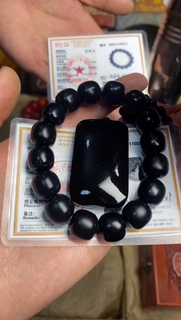 【闪购商品】和田玉（墨玉）挂件未镶嵌主播推荐主播推荐