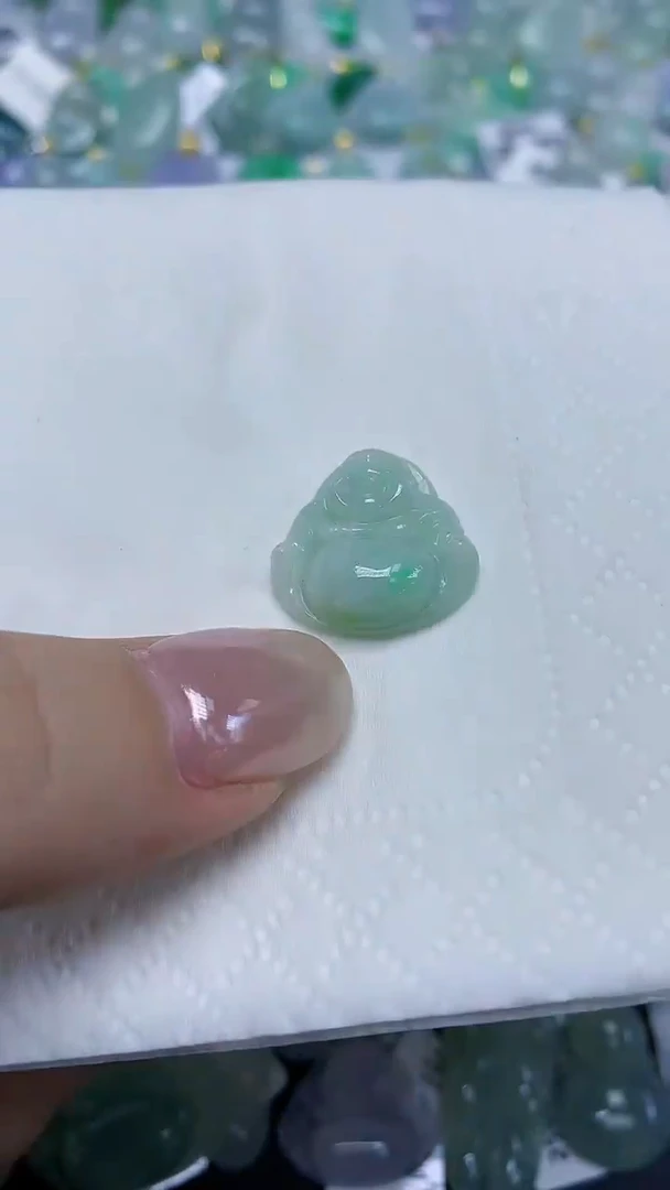 翡翠未镶嵌颈饰天然缅甸翡翠A货