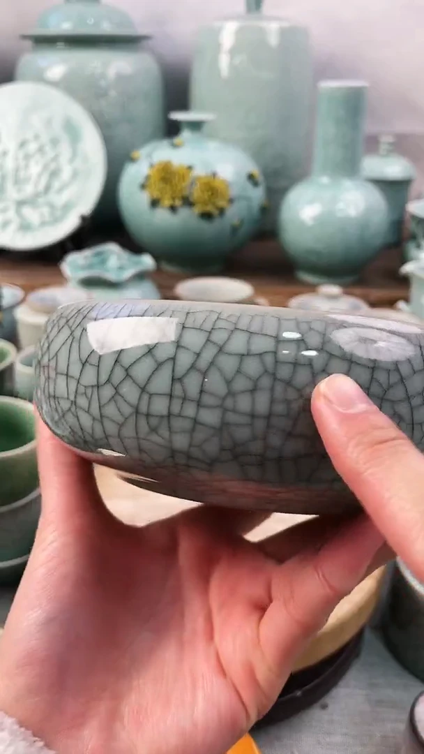 【闪购商品】特价 微瑕 慧仙青瓷