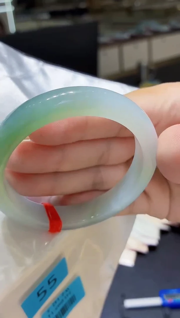 未镶嵌手镯翡翠翡翠手镯55.5