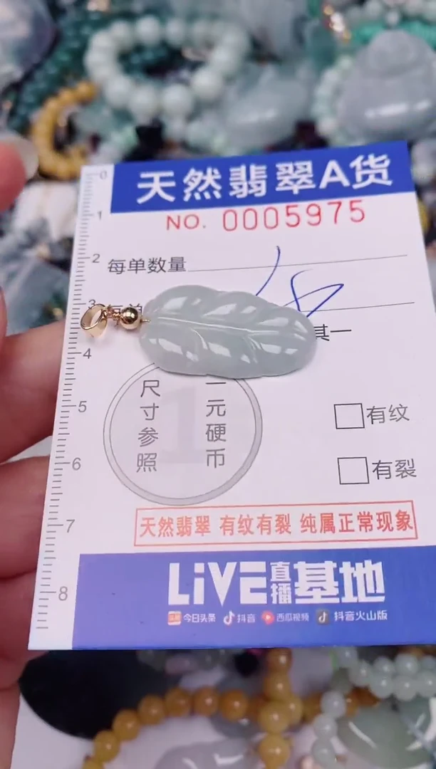 颈饰未镶嵌翡翠00005975