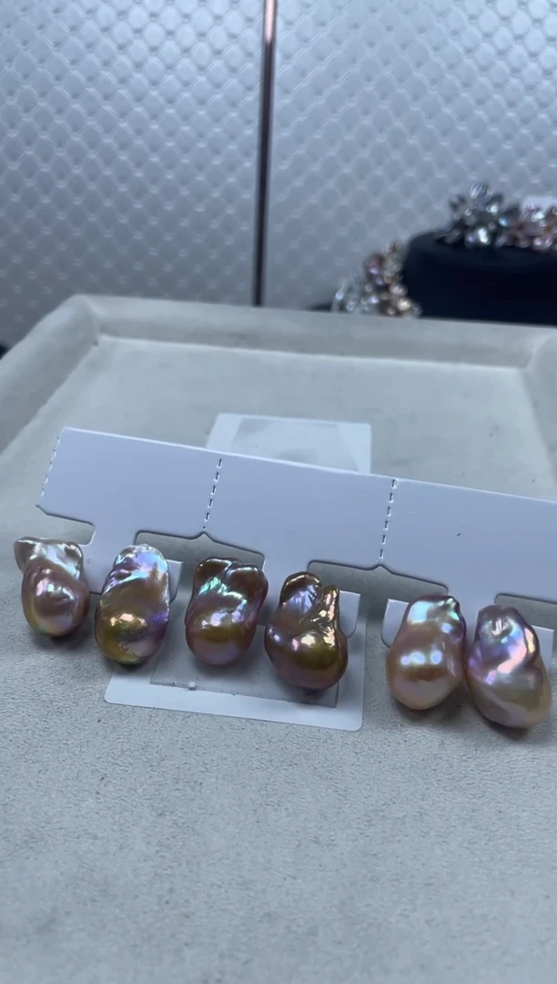 未镶嵌耳饰淡水珍珠【纯恬珍珠】（多样性发货发一）