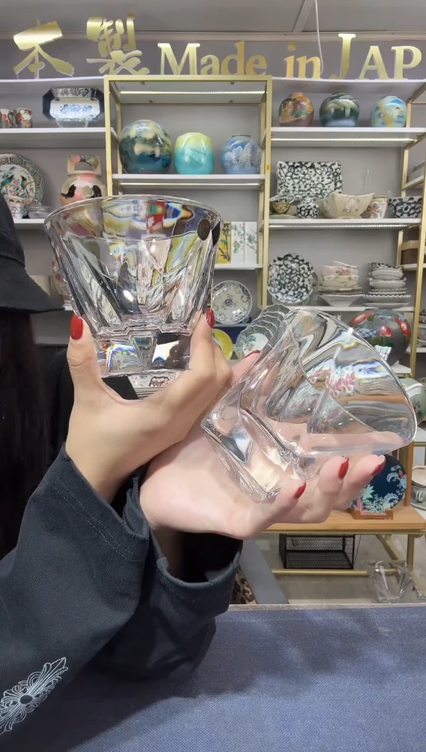 陶瓷水晶酒杯2只装
