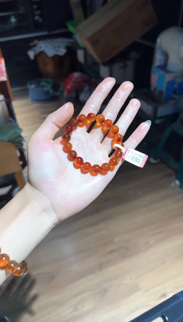 手串琥珀未镶嵌/73缅甸琥珀血珀手串10mm