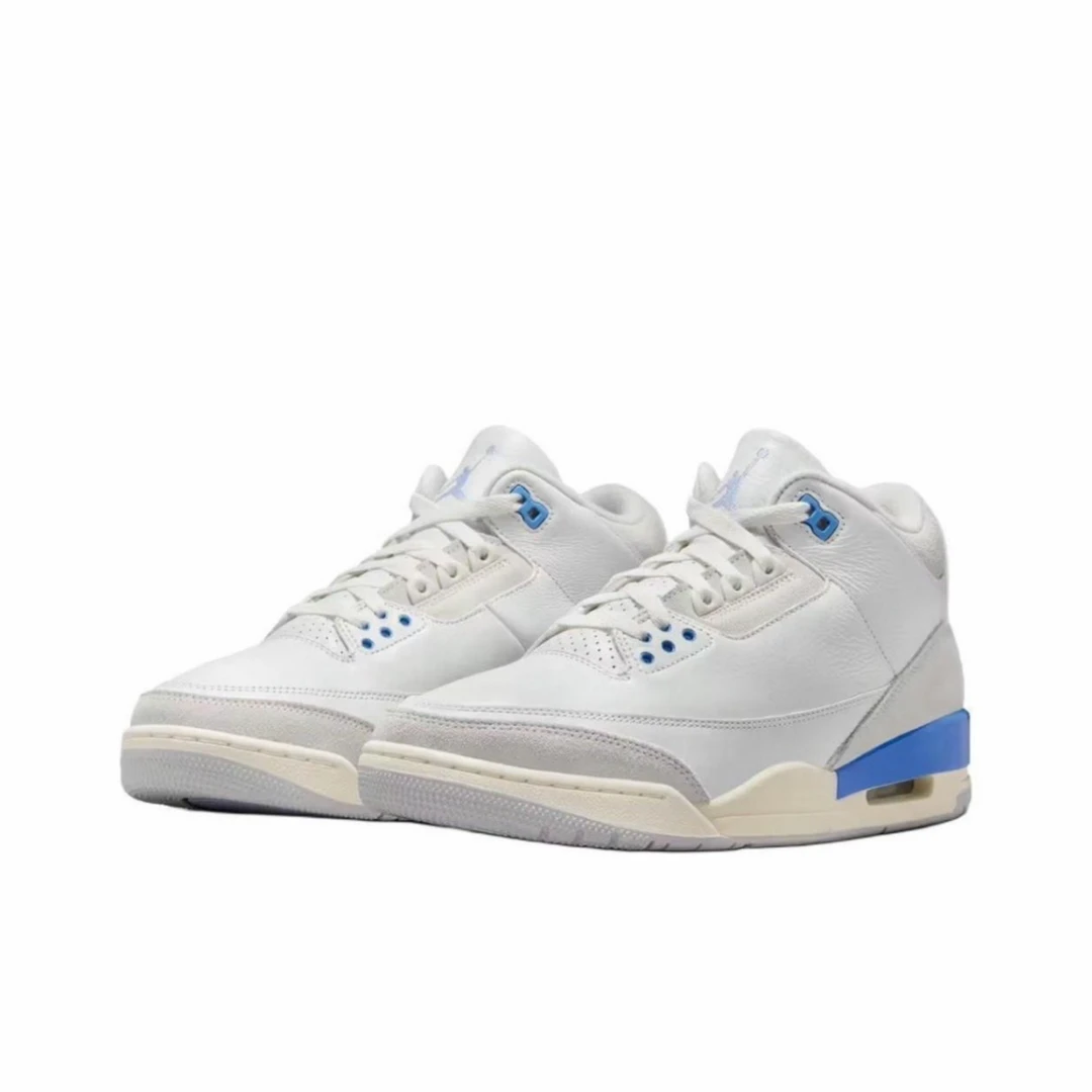 NIKE/耐克官方正品AJ3 男款北卡蓝休闲篮球鞋CT8532-101