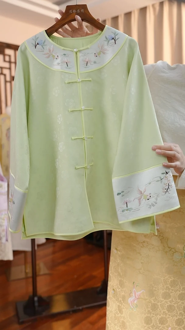 【闪购商品】刺绣真丝非遗苏绣服饰一物一件